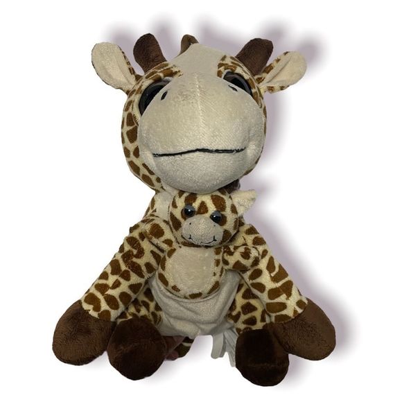 Busch Gardens Giraffe and Baby Plush Animal - Picture 1 of 6